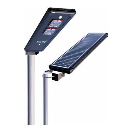 E E Systems Group eLEDing Solar Powered 18W 3200 LM AI SMART CREE 5000K LED Street Parking Lot Area light EE824W-AI18
